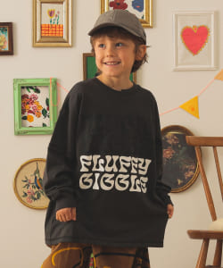 minnano × frankygrow / グラフィック ロングスリーブ Tシャツ 2025FW（130cm）