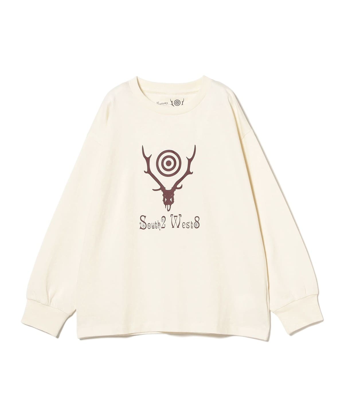SOUTH2 WEST8 × こども ビームス / クルーネック ロング スリーブ Tシャツ 2025FW(110 160cm) Tシャツ・カットソー IVORY L(150-160) SOUTH2 WEST8 × こども ビームス / クルーネック ロング スリーブ Tシャツ 2025FW(110 160cm) Tシャツ・カットソー IVORY L(150-160)