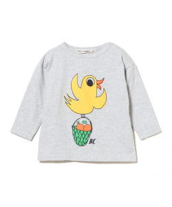 BOBO CHOSES / ベビー Fly Orange 長袖 Tシャツ 2026SS（6ヵ月～2才）
