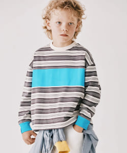 SMOOTHY / ボーダー ロングスリーブ Tシャツ 2026SS （110～160cm）