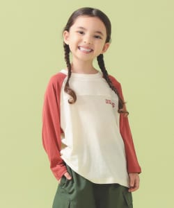 【別注】DISCUS ATHLETIC / 長袖 ラグラン スリーブ Tシャツ 2026SS（100～150cm）