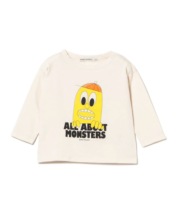 BOBO CHOSES / ベビー Big Tooth 長袖 Tシャツ 2026FW（6ヶ月～2才）