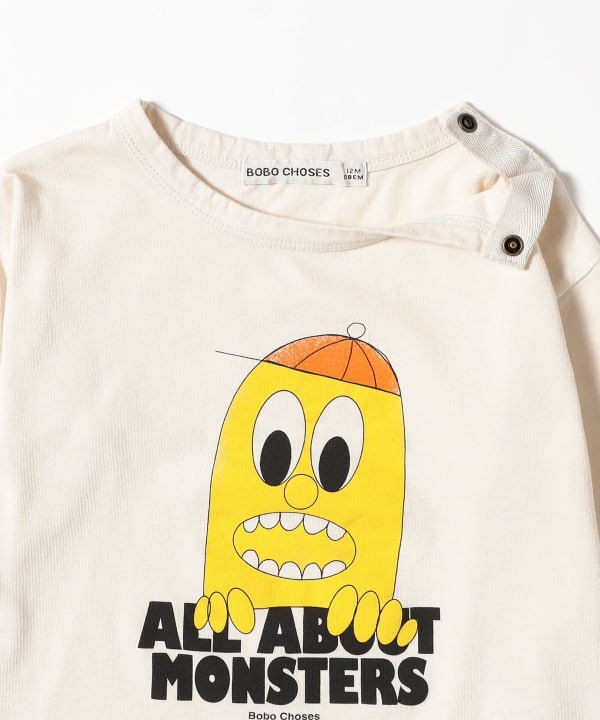 BOBO CHOSES / ベビー Big Tooth 長袖 Tシャツ 2026FW（6ヶ月～2才）