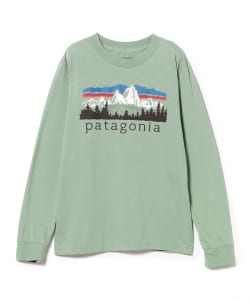 【一部WEB限定】patagonia / キッズ ロングスリーブ グラフィック Tシャツ（7才～）
