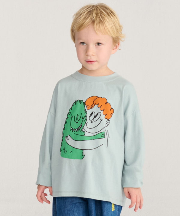 BOBO CHOSES / キッズ イラスト 長袖 Tシャツ 2026FW（2～9才）