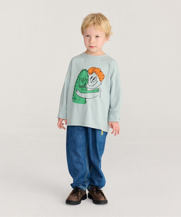 BOBO CHOSES / キッズ イラスト 長袖 Tシャツ 2026FW（2～9才）