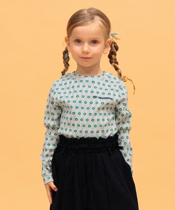 The Campamento / 柄 長袖 Tシャツ 2026FW（4～12才） Model：H104（cm）Size：5/6y