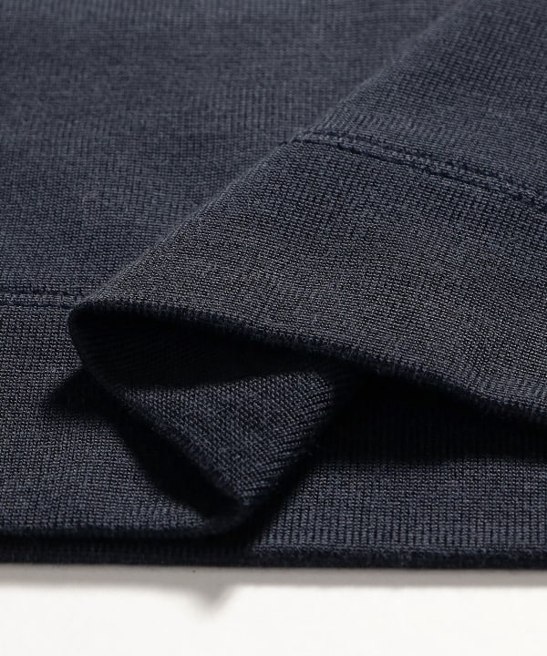 MOUN TEN. / バイカラー ショルダー ロングスリーブ Tシャツ 2026FW（110～140cm）