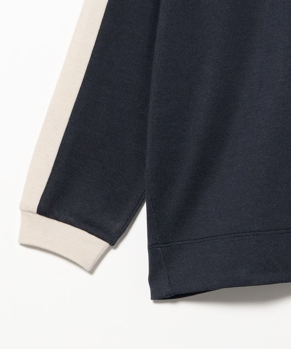 MOUN TEN. / バイカラー ショルダー ロングスリーブ Tシャツ 2026FW（110～140cm）