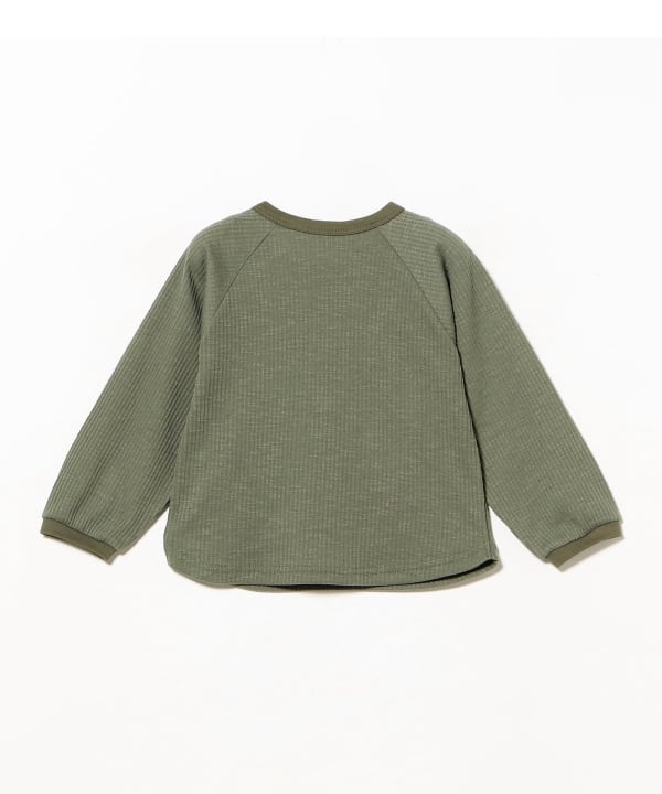 Baby Ribbed Raglan Long-Sleeve T-Shirt 2026FW (60-90cm)