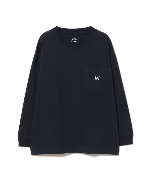 BEAMS meets こども ビームス / BMSロゴ ロングスリーブ Tシャツ 2026（110～160cm）