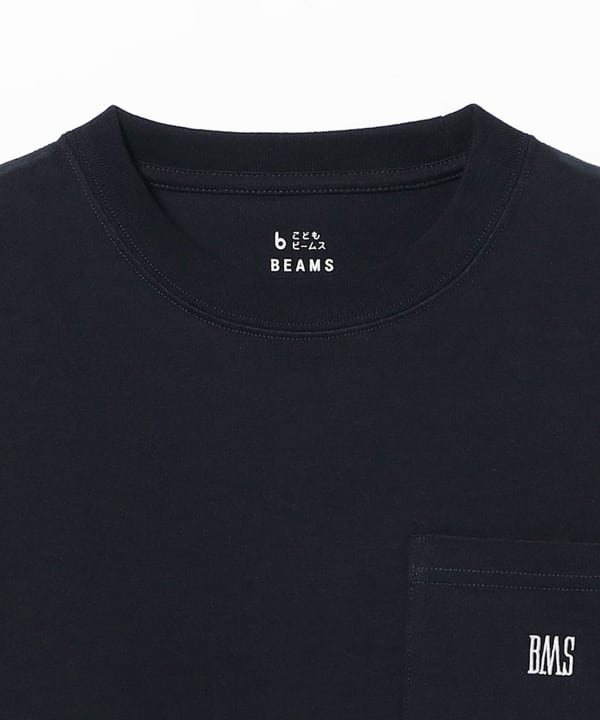 BEAMS meets こども ビームス / BMSロゴ ロングスリーブ Tシャツ 2026（110～160cm）