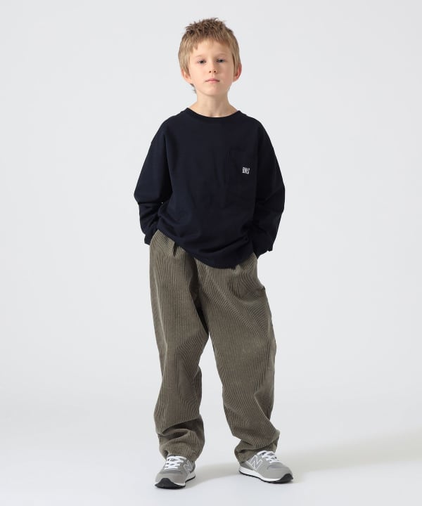 BEAMS meets こども ビームス / BMSロゴ ロングスリーブ Tシャツ 2026（110～160cm）