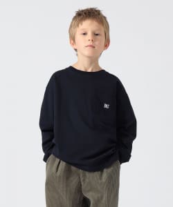 BEAMS meets こども ビームス / BMSロゴ ロングスリーブ Tシャツ 2026（110～160cm）