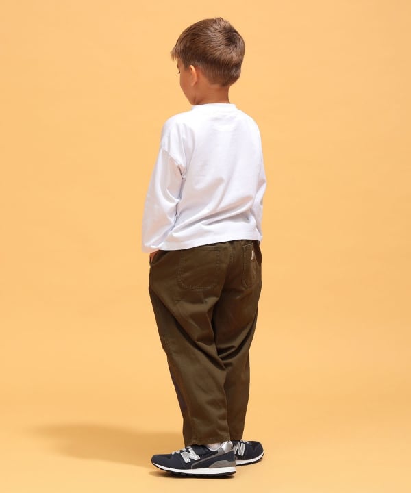 【別注】GOOD ROCK SPEED / 長袖 Tシャツ 2026FW（100～150cm） Model：H113（cm）Size：S(100-110)