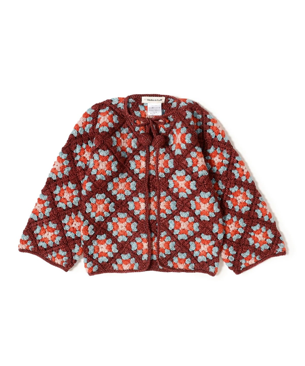 【EXCLUSIVE】Misha & Puff / キッズ CROCHET カーディガン (6才) トップス - 6y 【EXCLUSIVE】Misha & Puff / キッズ CROCHET カーディガン (6才) トップス - 6y