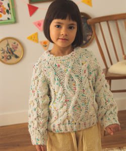 【別注】LOGAN Knitting Mills / Candy ニット2025FW（100～150cm）