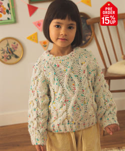 【+15%ポイントUP】【別注】LOGAN Knitting Mills / Candy ニット2025FW（100～150cm）
