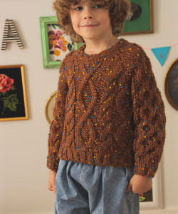 【別注】LOGAN Knitting Mills / Candy ニット2025FW（100～150cm）