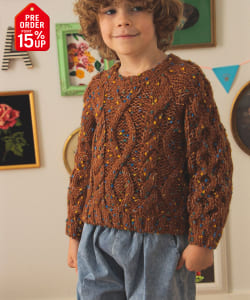 【+15%ポイントUP】【別注】LOGAN Knitting Mills / Candy ニット2025FW（100～150cm）