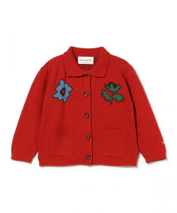 BOBO CHOSES / ベビー Blossom ニット カーディガン 2026FW（6ヶ月～2才）