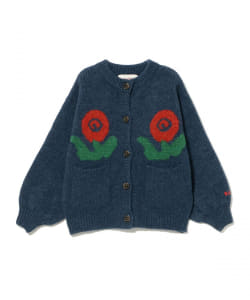 BOBO CHOSES / キッズ Stamp Bloom カーディガン 2026FW（2～9才）