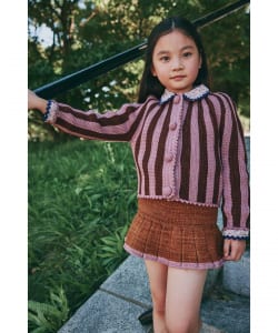 Misha & Puff / Baby Circus Stripe Cardigan 2026FW (12-24 months)