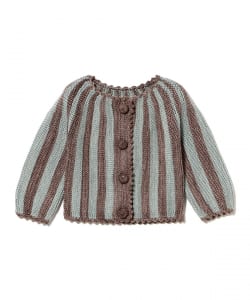 Misha & Puff / Baby Circus Stripe Cardigan 2026FW（12～24ヵ月）