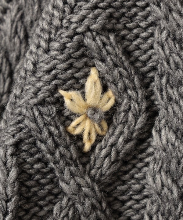 【+10%ポイントUP】【別注】LOGAN Knitting Mills / 刺繍 ニット カーディガン 2026FW（100～150cm）