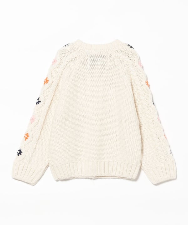 【別注】LOGAN Knitting Mills / 刺繍 ニット カーディガン 2026FW（100～150cm）