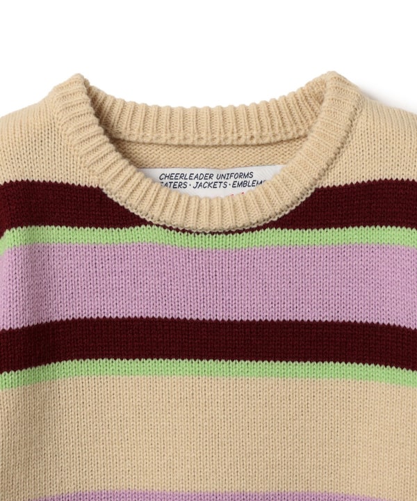 【+10%ポイントUP】【別注】LOGAN Knitting Mills / マルチカラー ニット 2026FW（100～150cm）