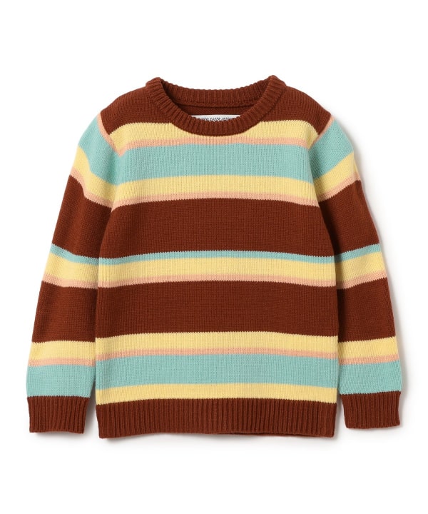 【+10%ポイントUP】【別注】LOGAN Knitting Mills / マルチカラー ニット 2026FW（100～150cm）