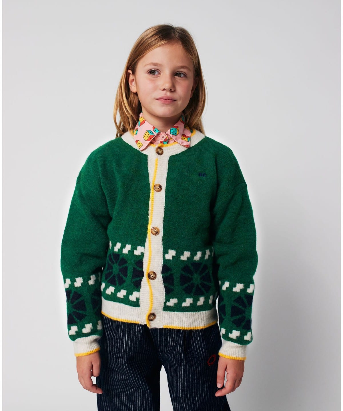 【モアバリエーション開催】BOBO CHOSES ボボショーズ / キッズ Kaleido カーディガン 2025FW(2 9才) トップス GREEN 4-5Y 【モアバリエーション開催】BOBO CHOSES ボボショーズ / キッズ Kaleido カーディガン 2025FW(2 9才) トップス GREEN 4-5Y