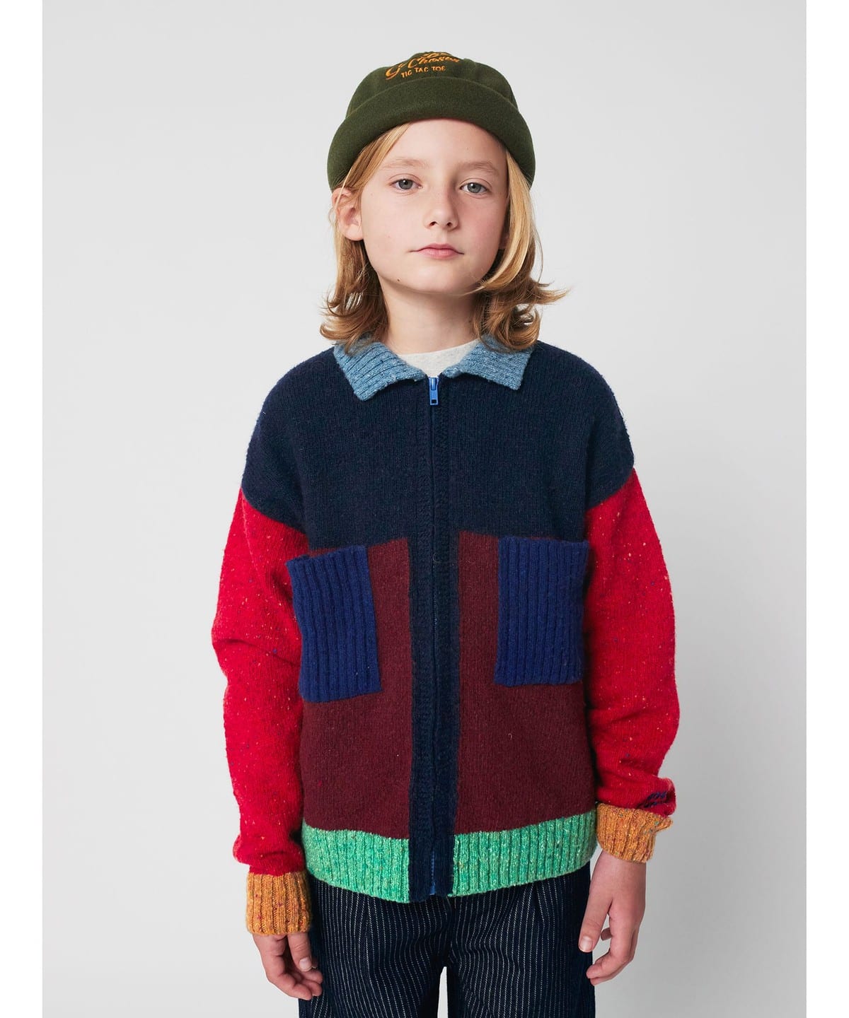 【モアバリエーション開催】BOBO CHOSES ボボショーズ / キッズ カラーブロック カーディガン 2025FW(2 9才) トップス Color Block 4-5Y 【モアバリエーション開催】BOBO CHOSES ボボショーズ / キッズ カラーブロック カーディガン 2025FW(2 9才) トップス Color Block 4-5Y