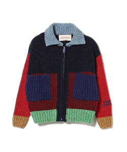【モアバリエーション開催】BOBO CHOSES / キッズ カラーブロック カーディガン 2025FW（2～9才）