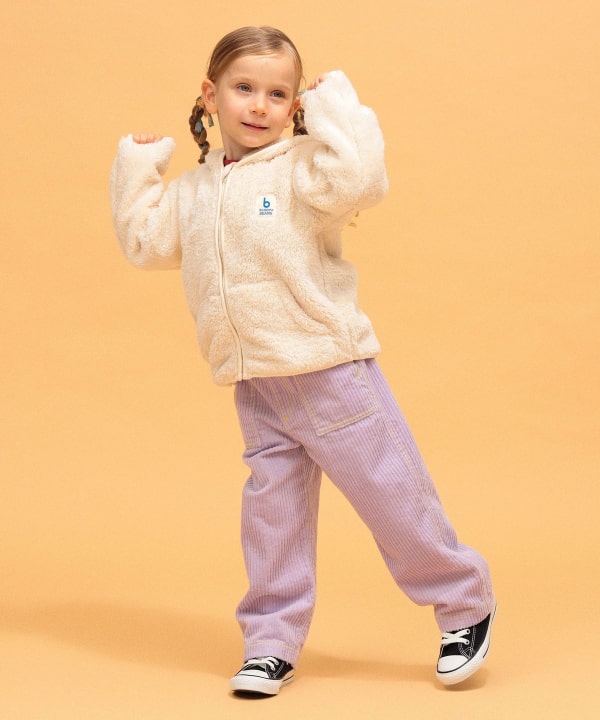 【+10%ポイントUP】ジップ ボア フーディ 2026FW（70～110cm） Model：H104（cm）Size：110