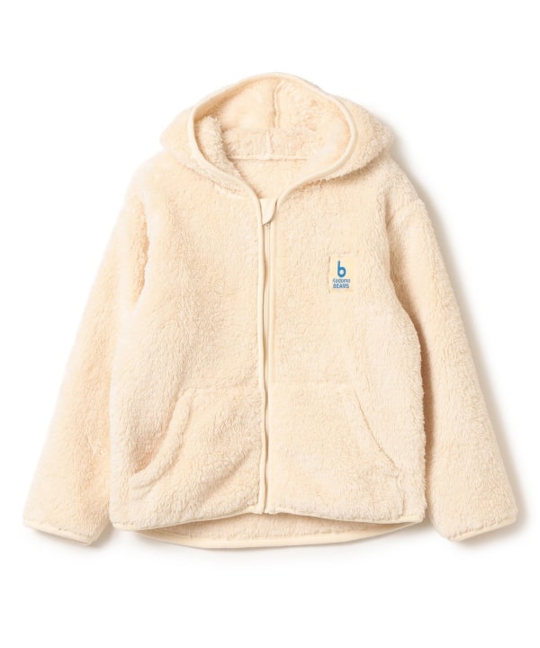 【+10%ポイントUP】ジップ ボア フーディ 2026FW（120～160cm）