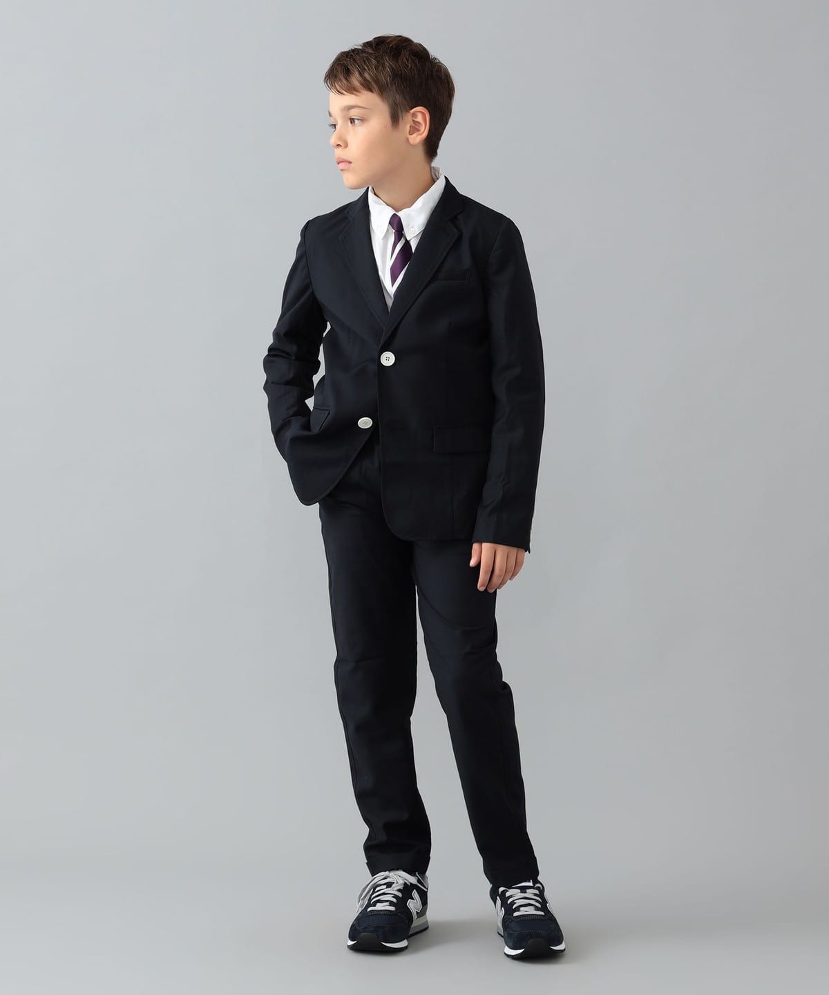 smoothy  110センチ スーツ  ネクタイキッズ服男の子用(90cm~)