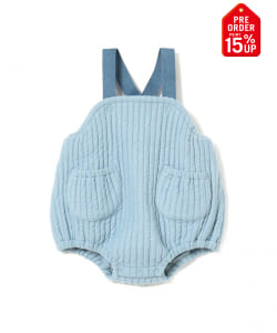 【+15%ポイントUP】ベビー キルティング サロペット 2025FW（70～80cm）