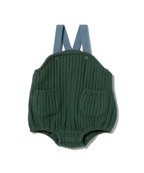 【あかちゃんフェア対象品】ベビー キルティング サロペット 2026FW（70～80cm）