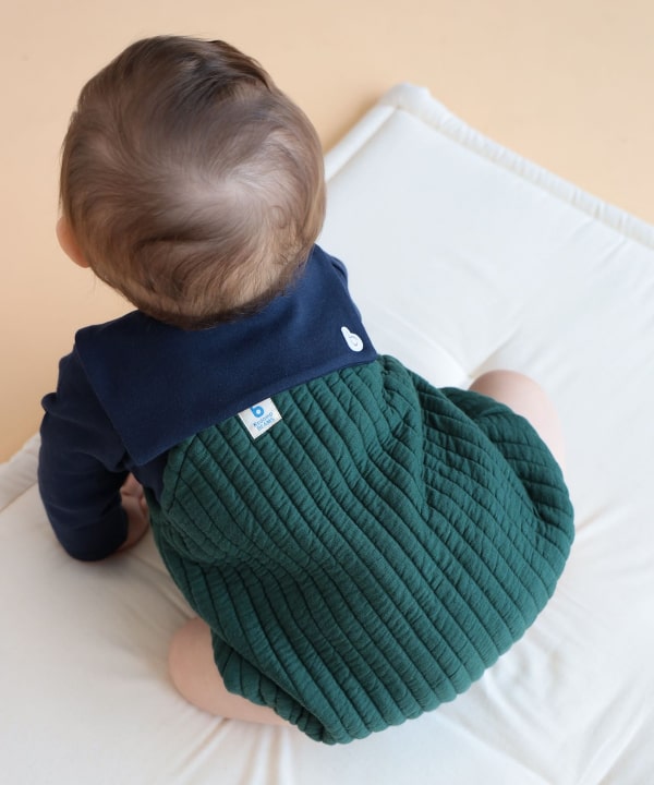 【あかちゃんフェア対象品】ベビー キルティング サロペット 2026FW（70～80cm）