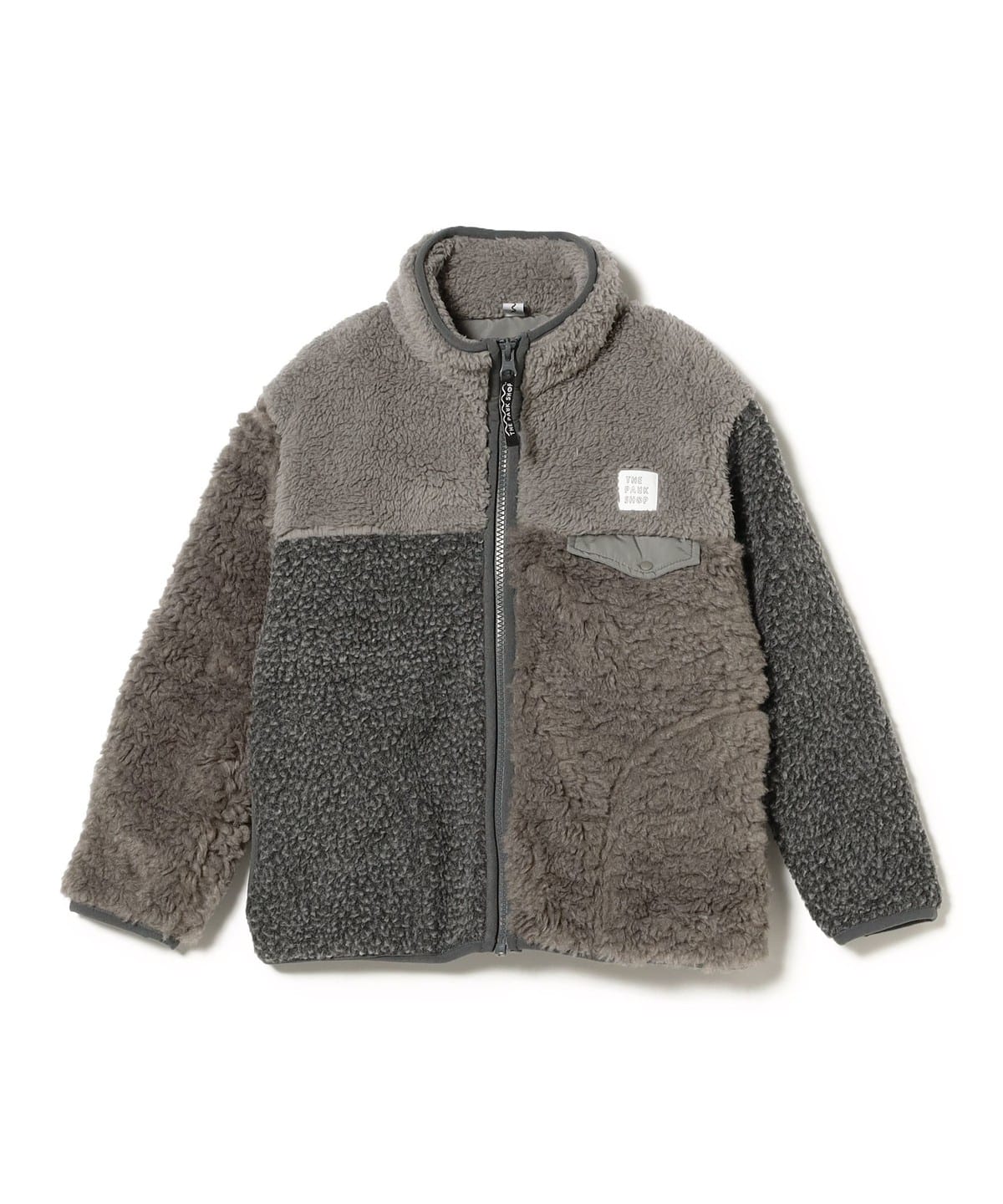 THE PARK SHOP ザ パークショップ / マルチ ボア ジャケット (95 145cm) ブルゾン gray 95 THE PARK SHOP ザ パークショップ / マルチ ボア ジャケット (95 145cm) ブルゾン gray 95