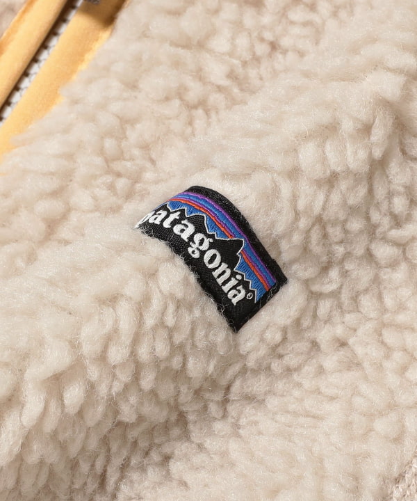 patagonia キッズ リバーシブルトリブルズフーディ ネイビー 5T