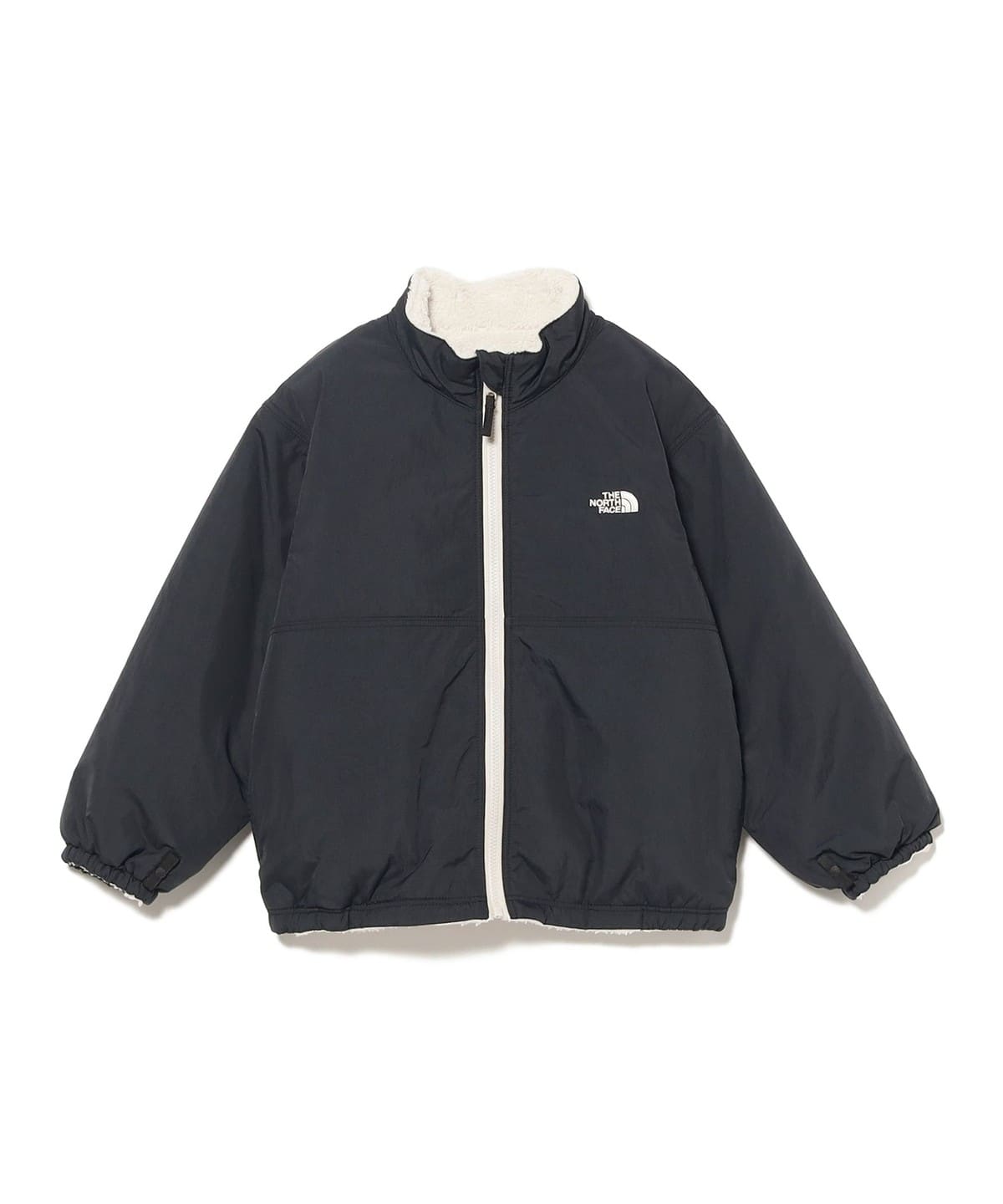 THE NORTH FACE ザ・ノース・フェイス / トドラー リバーシブル コージー ジャケット 2025FW(100 120cm) ブルゾン KF ブラック×フォッシルアイボリー 100