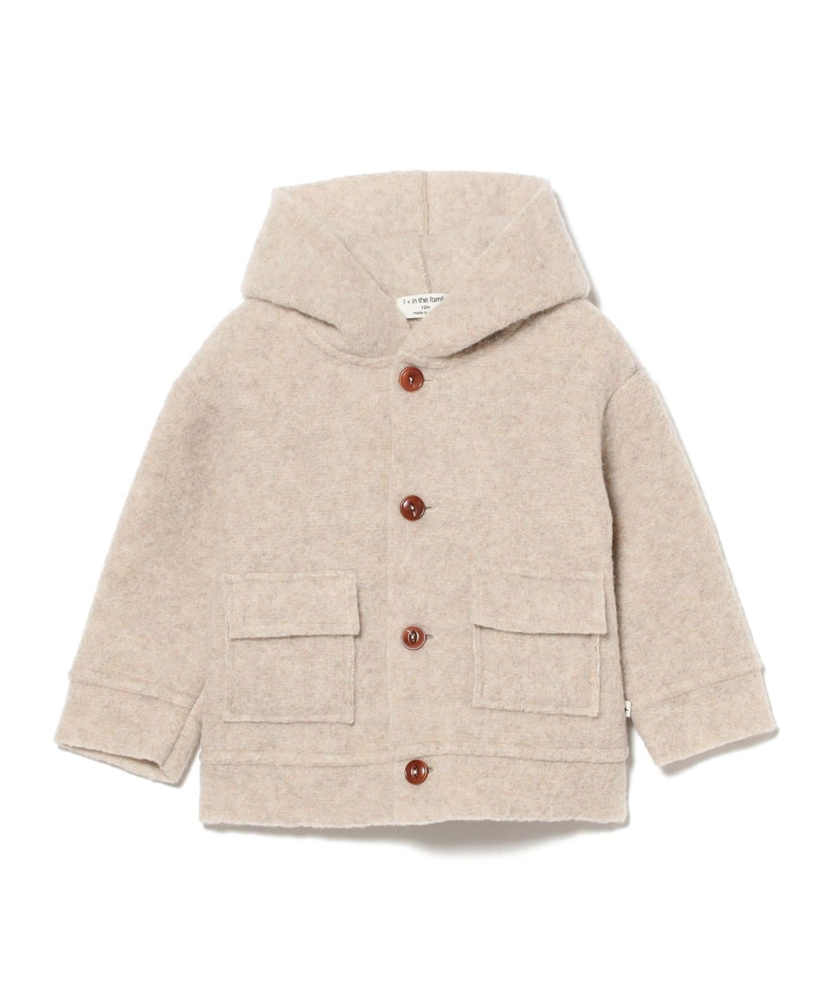 1+in the family ワンモアインザファミリー / ELIAS コート 2025FW(6ヵ月 2才) ブルゾン TTR tortora 6m 1+in the family ワンモアインザファミリー / ELIAS コート 2025FW(6ヵ月 2才) ブルゾン TTR tortora 6m