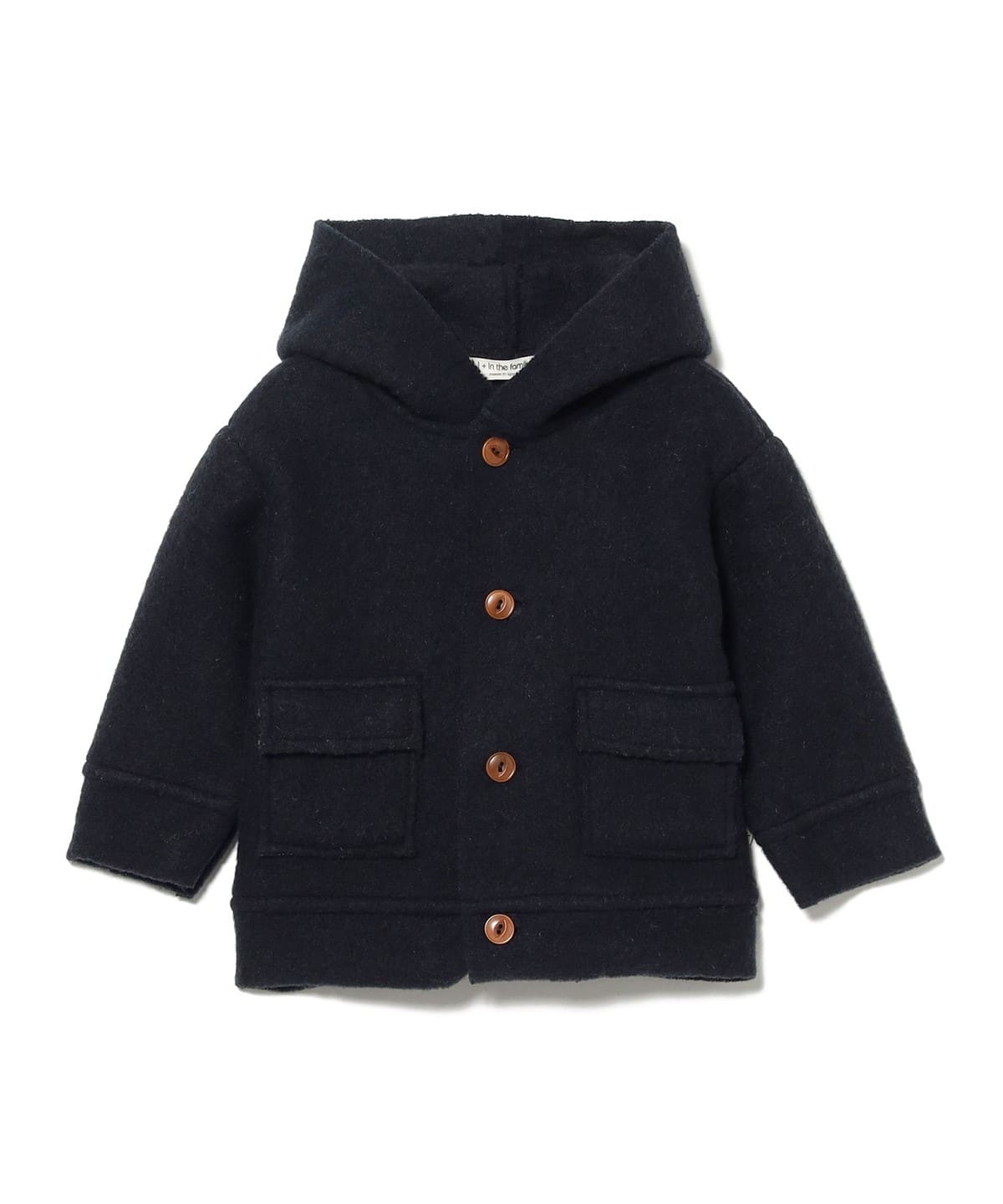 1+in the family ワンモアインザファミリー / ELIAS コート 2025FW（6ヵ月 2才） ブルゾン DBL dark-blue 12m