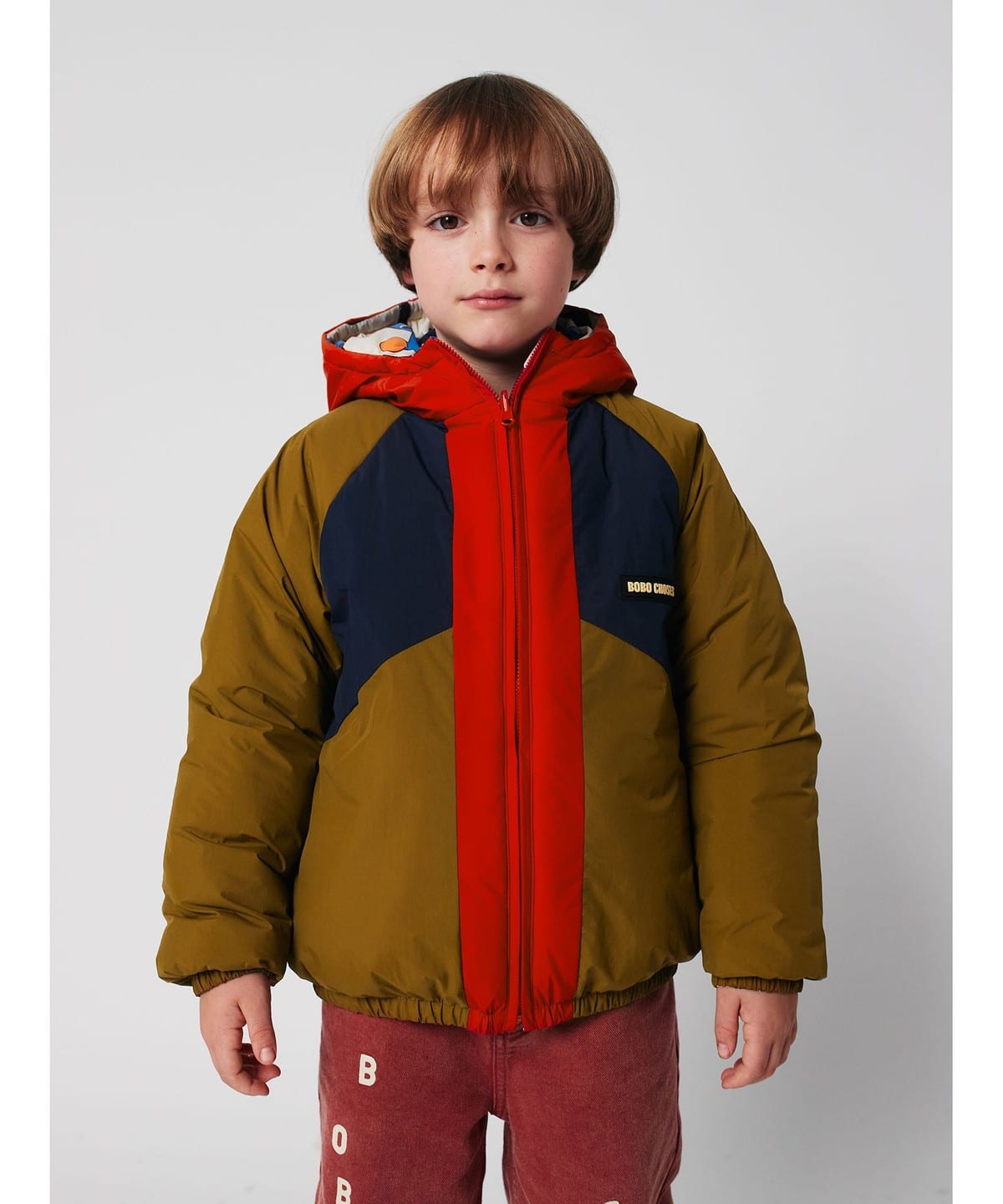 BOBO CHOSES ボボショーズ / キッズ リバーシブル アノラック ブルゾン 2025FW(2 9才) ブルゾン Doggy Mate 2-3Y BOBO CHOSES ボボショーズ / キッズ リバーシブル アノラック ブルゾン 2025FW(2 9才) ブルゾン Doggy Mate 2-3Y