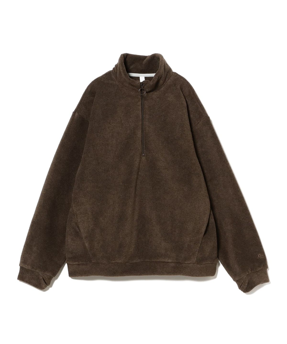MOUN TEN. / メランジ フリース ハーフジップ 2025FW（110 140cm） ブルゾン cocoa 125