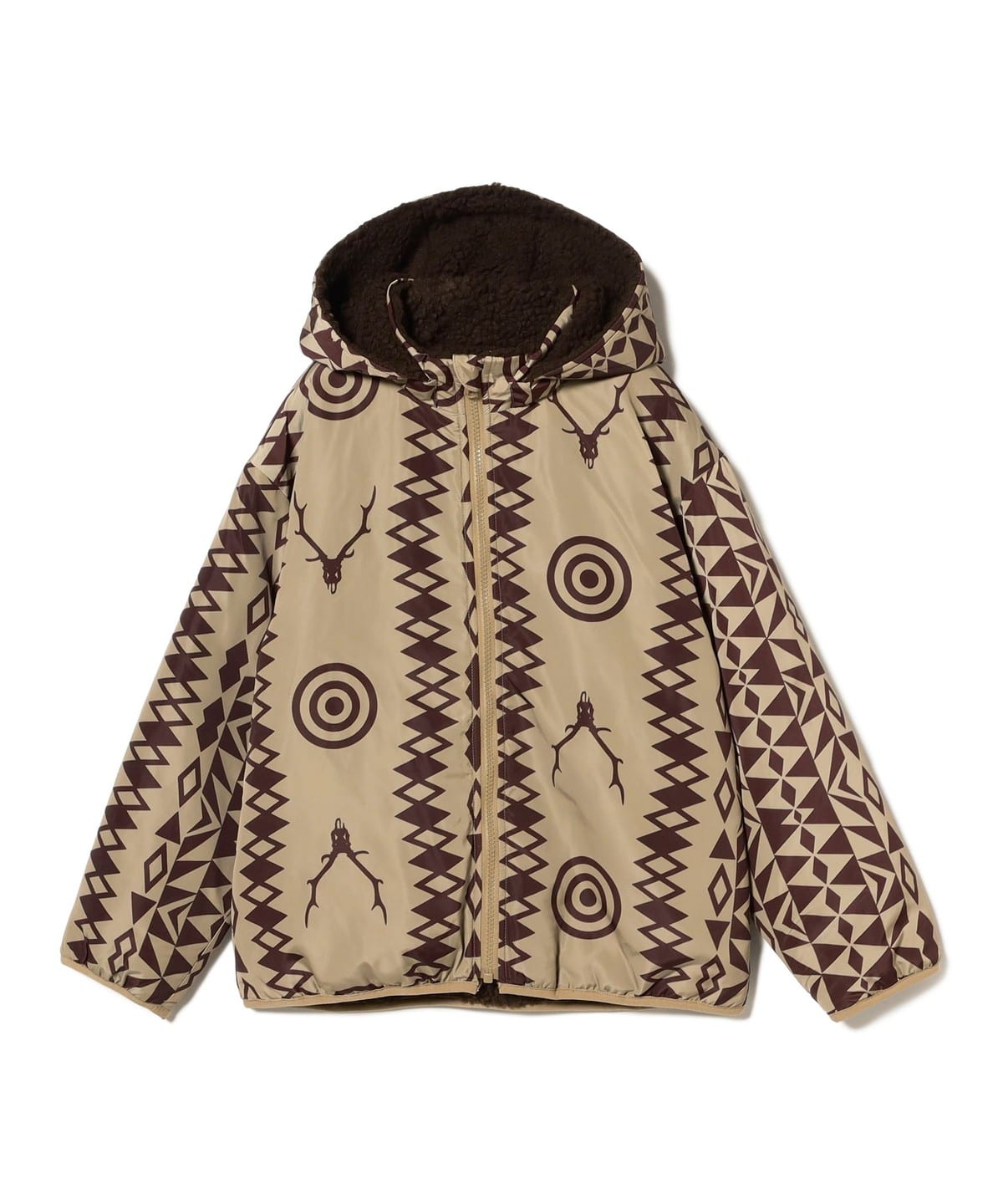 SOUTH2 WEST8 × こども ビームス / ボア リバーシブル ブルゾン 2025FW(110 160cm) ブルゾン BEIGE M(130-140) SOUTH2 WEST8 × こども ビームス / ボア リバーシブル ブルゾン 2025FW(110 160cm) ブルゾン BEIGE M(130-140)