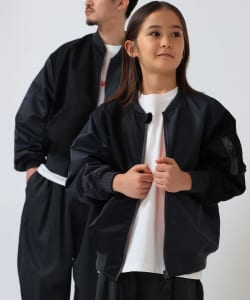 BEAMS × こども ビームス / クレイジー MA-1 ジャケット 2026（110～160cm）